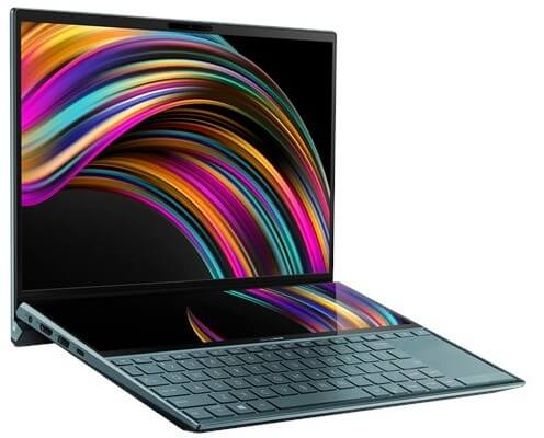 Замена матрицы на ноутбуке Asus ZenBook Duo UX481